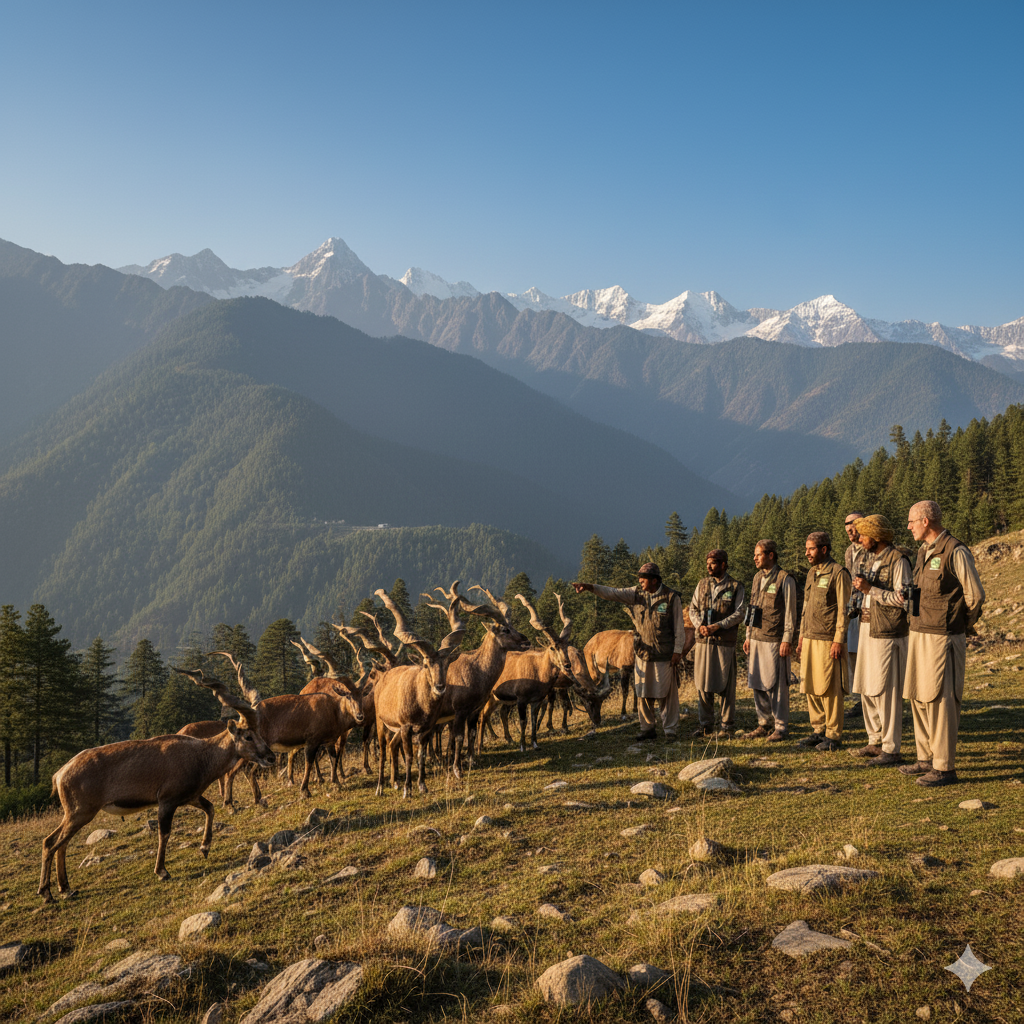 Conservation and ecotourism in Chitral Gol, collaborative efforts of WWF-Pakistan and Khyber Pakhtunkhwa Wildlife Department