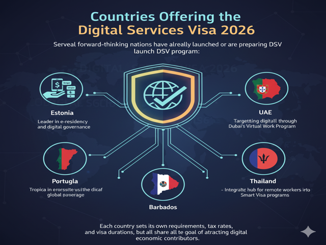 Countries Offering Digital Services Visa 2026