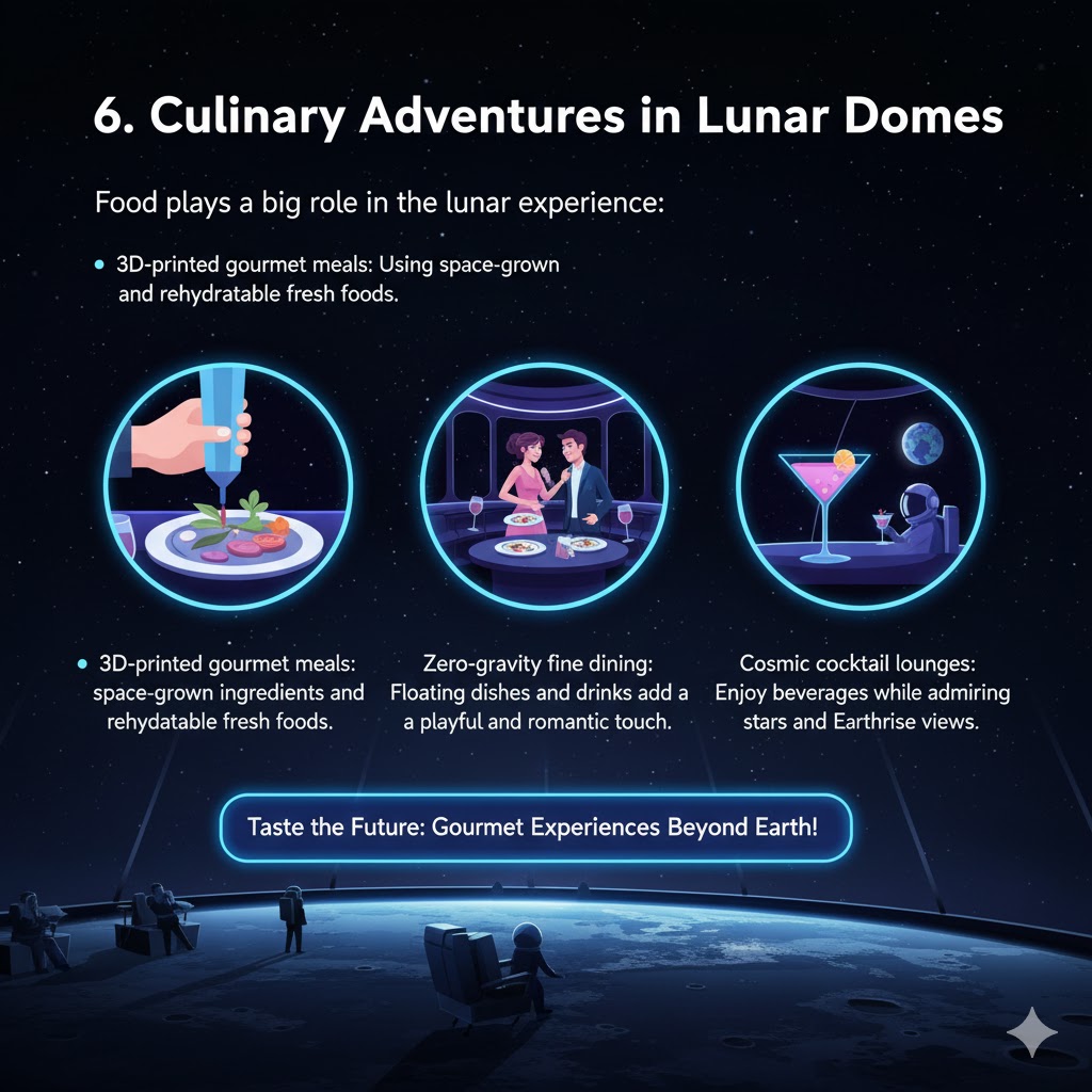Culinary Adventures in Lunar Domes