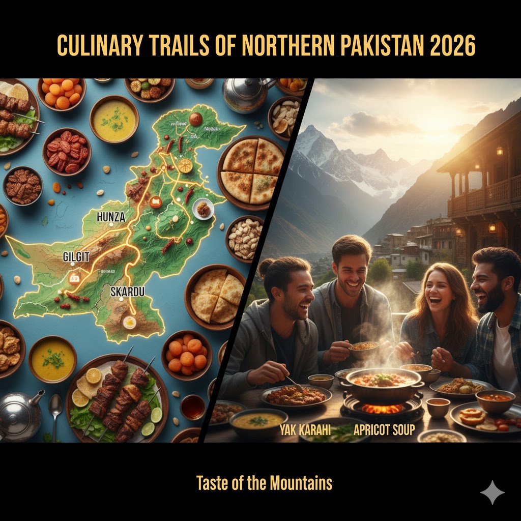 Culinary Trails Map Northern Pakistan (2026 Edition)