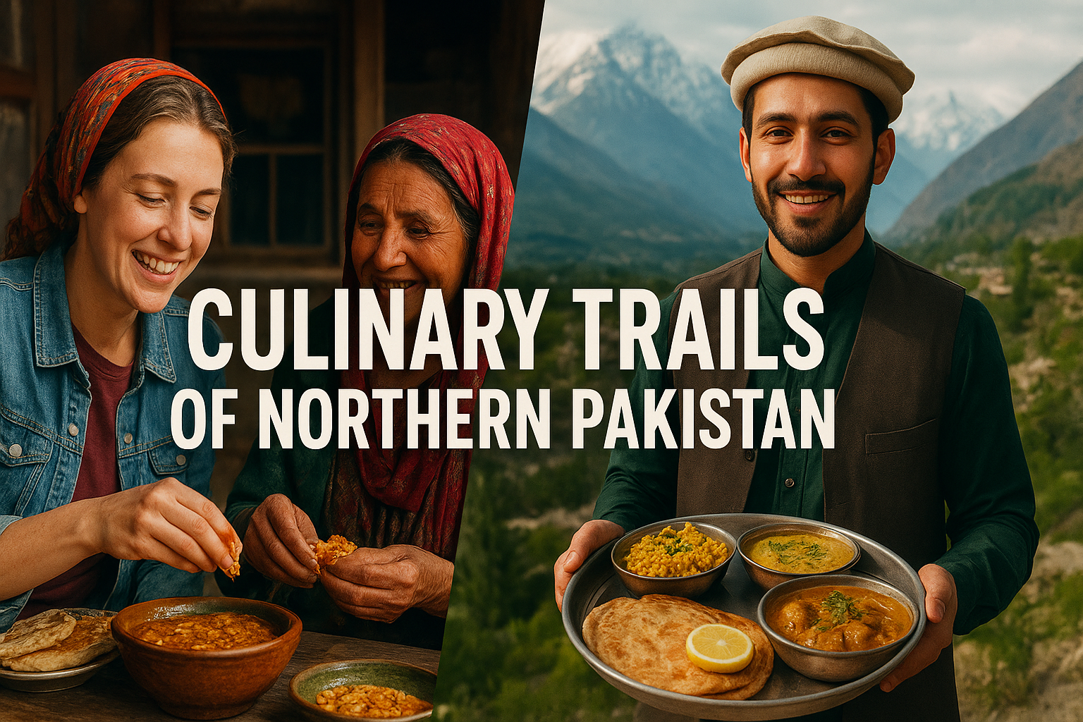Culinary Trails Map Northern pakistan