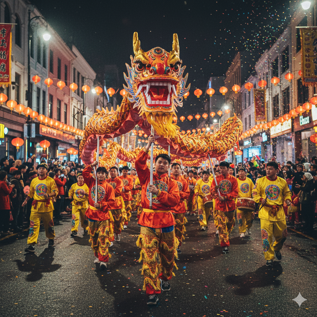 Cultural Parades & Dragon Dances
