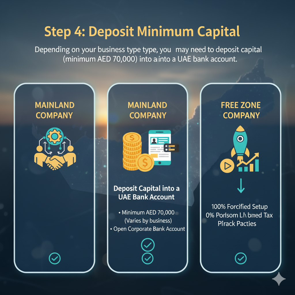 Deposit Minimum Capital