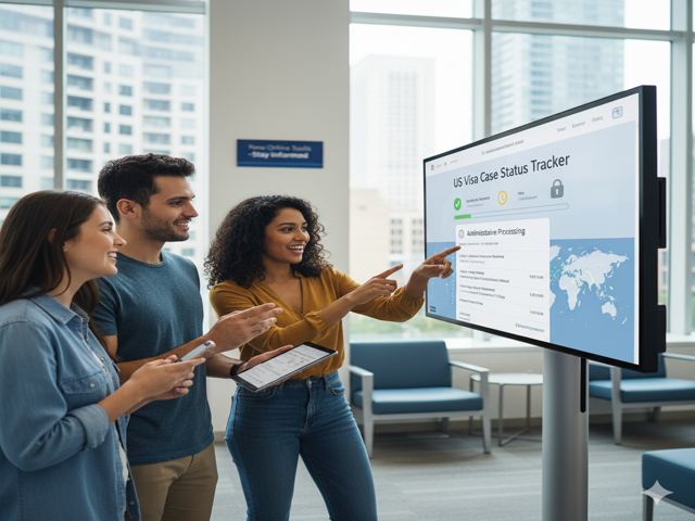 CEAC visa status tracking system 2025