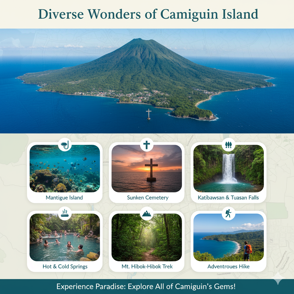 Diverse Wonders of Camiguin Island