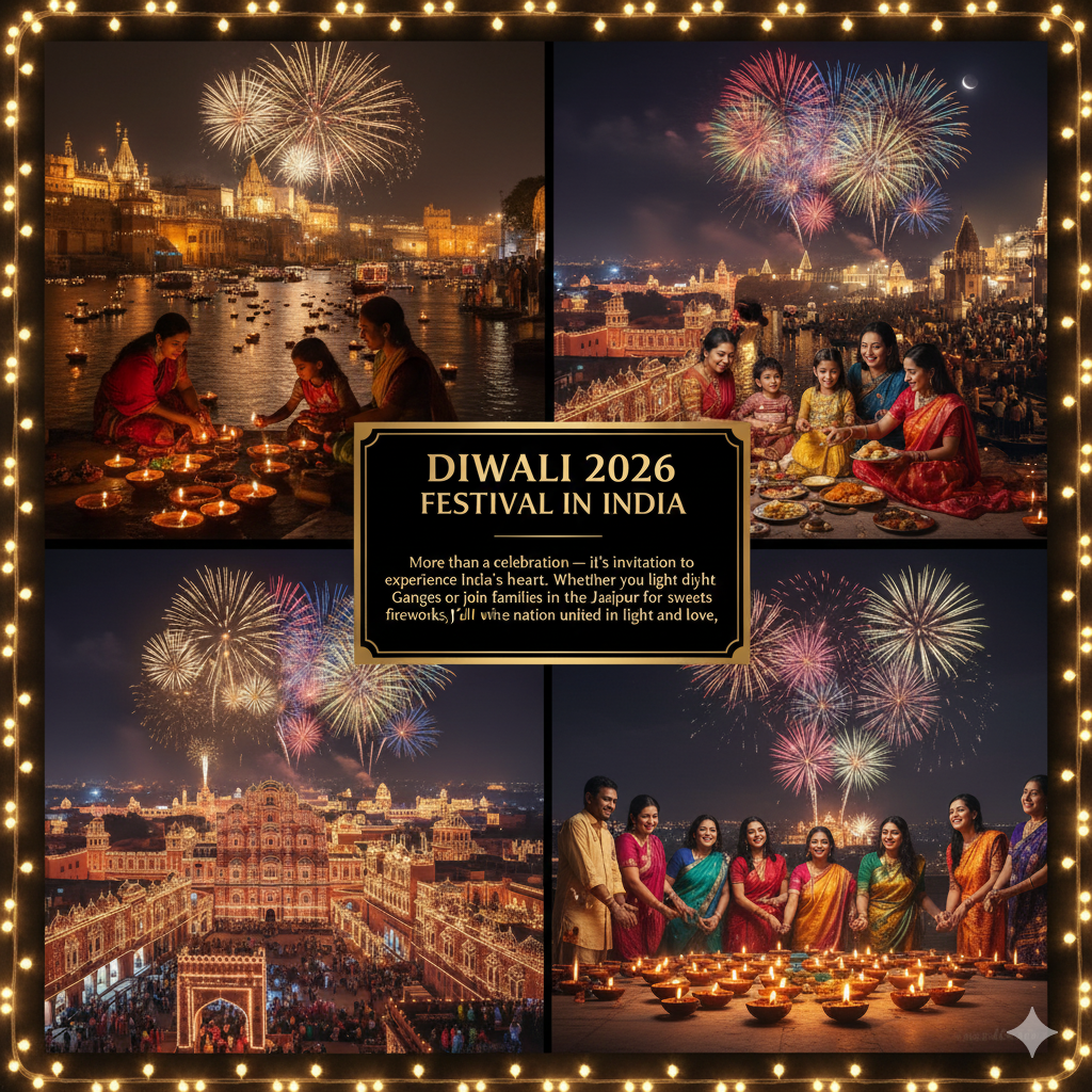 Diwali 2026 Festival in India - India Travel Guide 2026