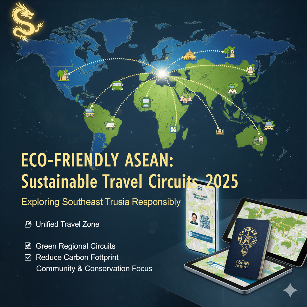 ASEAN eco-tourism route Mekong River 2025 travel