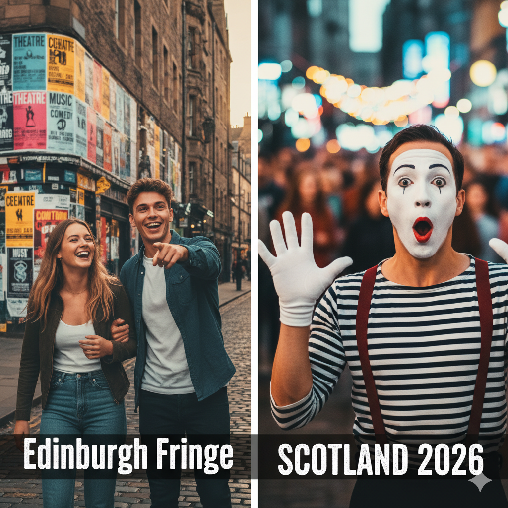 Edinburgh Festival Fringe 2026 in Scotland