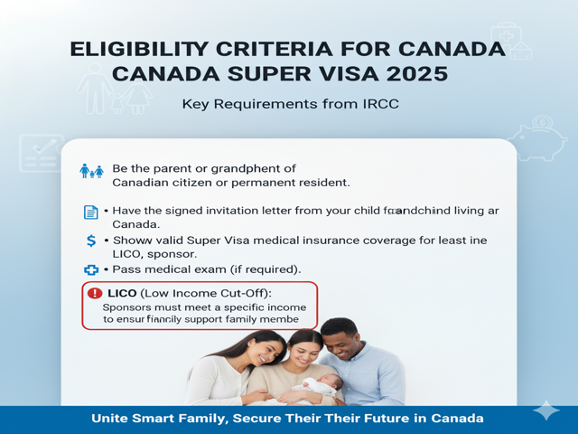 Eligibility Criteria for Canada Super Visa 2025