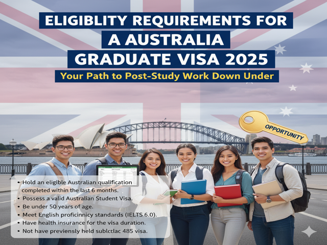 Eligibility Requirements for the Australia Graduate Visa 2025