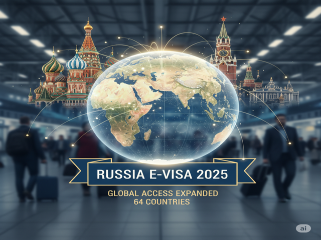 Eligible for Russia E-Visa 2025
