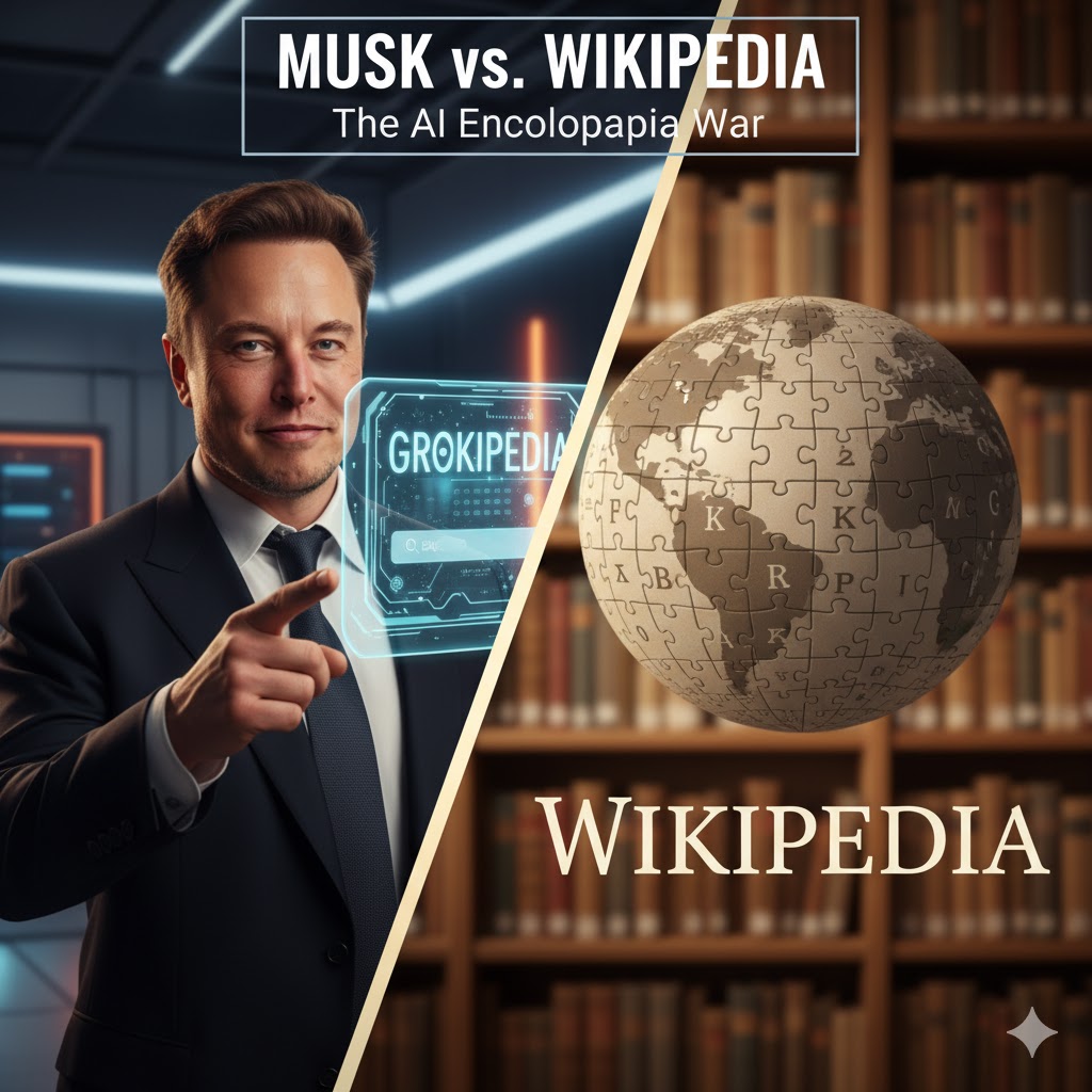Elon Musk Launches Grokipedia