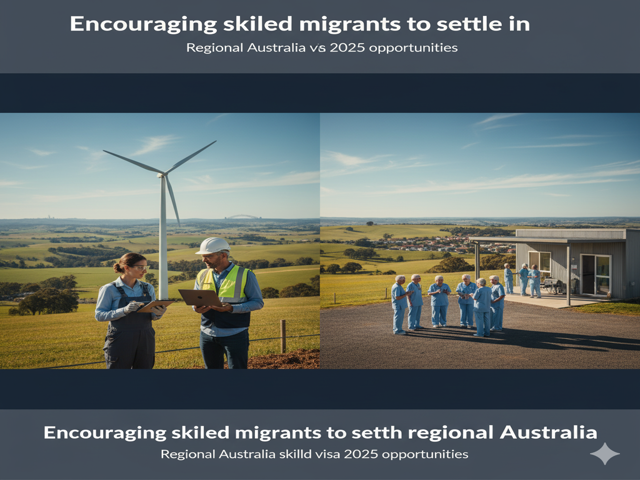 Regional Australia skilled visa 2025-2026 opportunities
