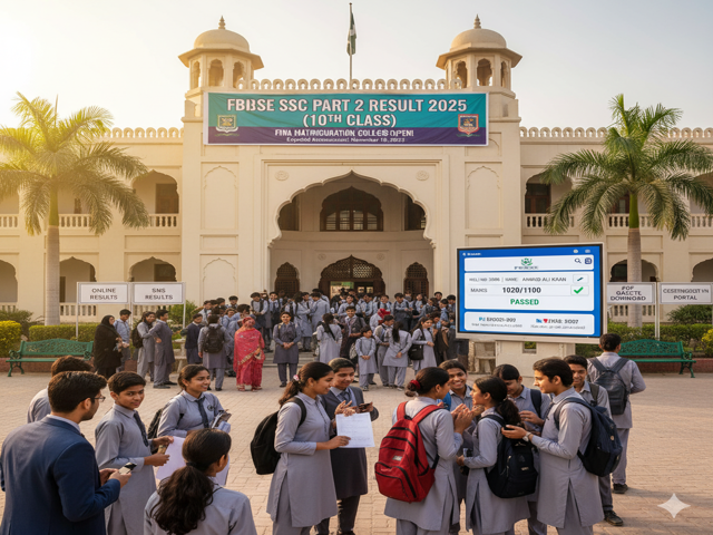 FBISE SSC Part 2 Result 2025