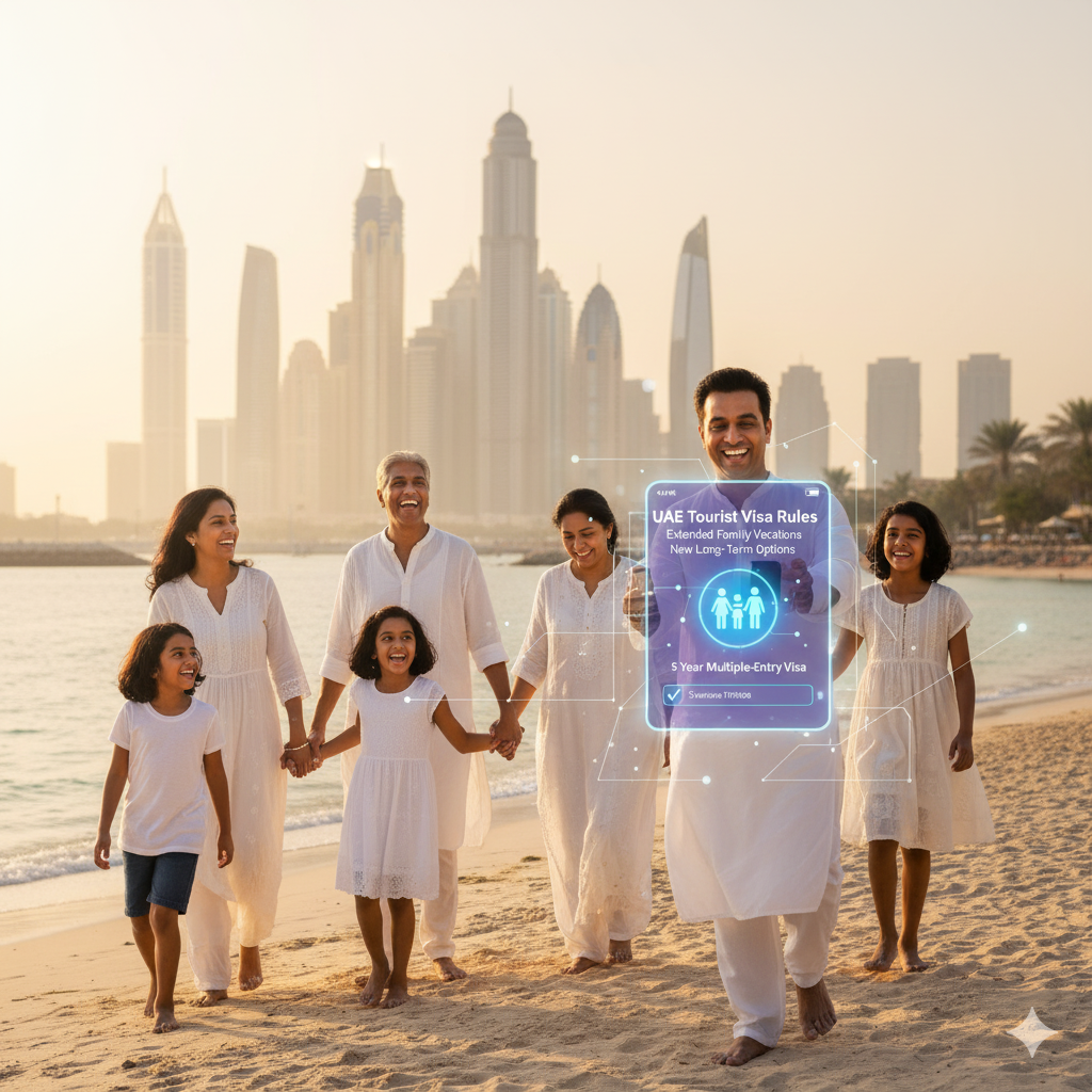 Dubai 5-year tourist visa family travel experience
