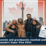Canada Parent Visa 2026 family reunion at CN Tower