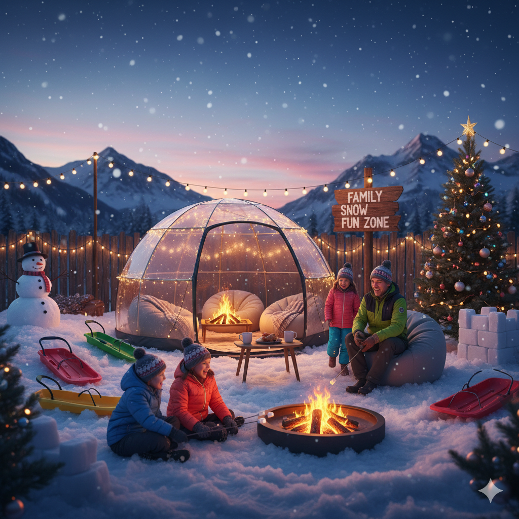 Family activities Banff winter festival