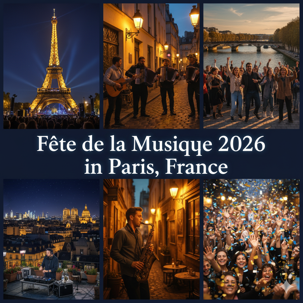 Fete de la Musique 2026 in Paris, France