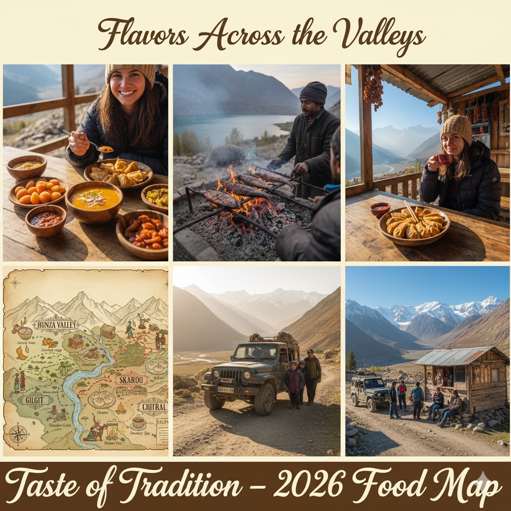 Culinary Trails Map Northern Pakistan (2026 Edition)