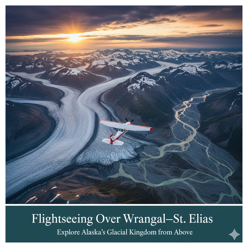 Flightseeing Over Wrangell–St. Elias