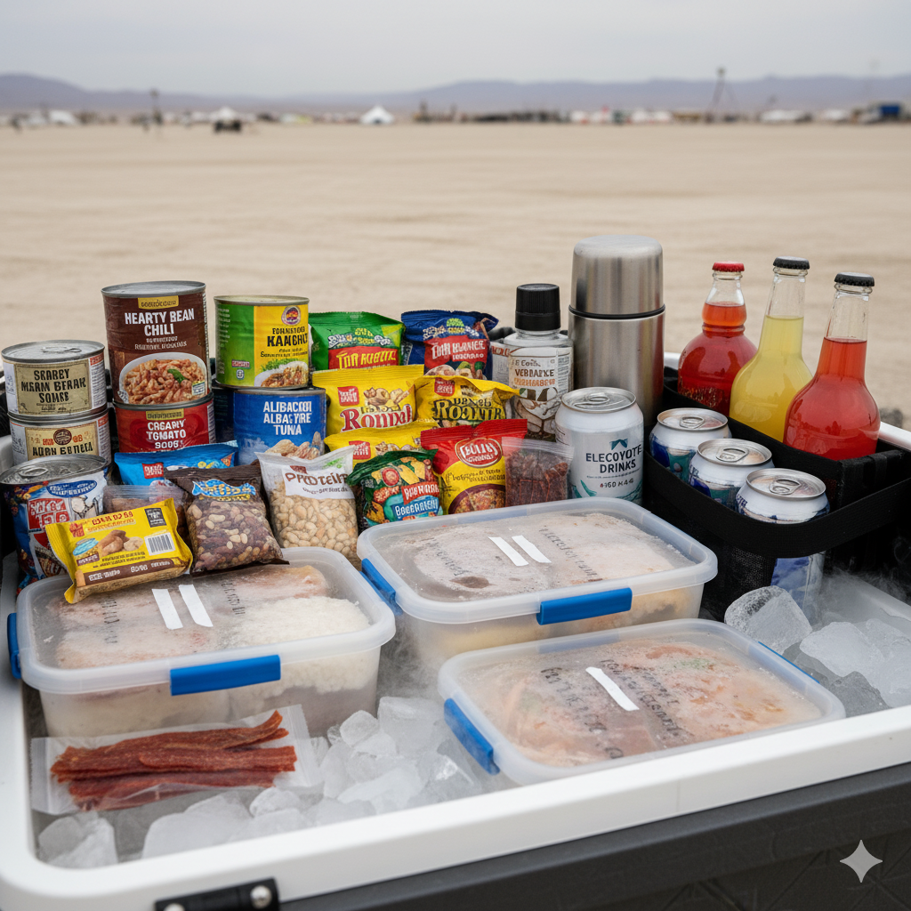 Food & Drink for Burning Man 2026 in USA