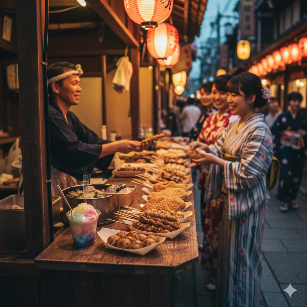 Food & Festival Stalls - Japanese street food