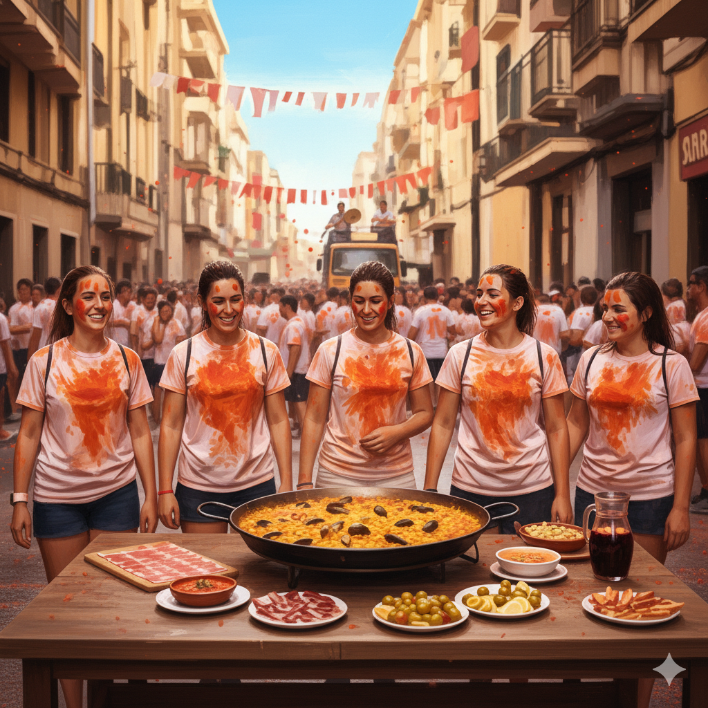 Food and Local Cuisine For La Tomatina 2026
