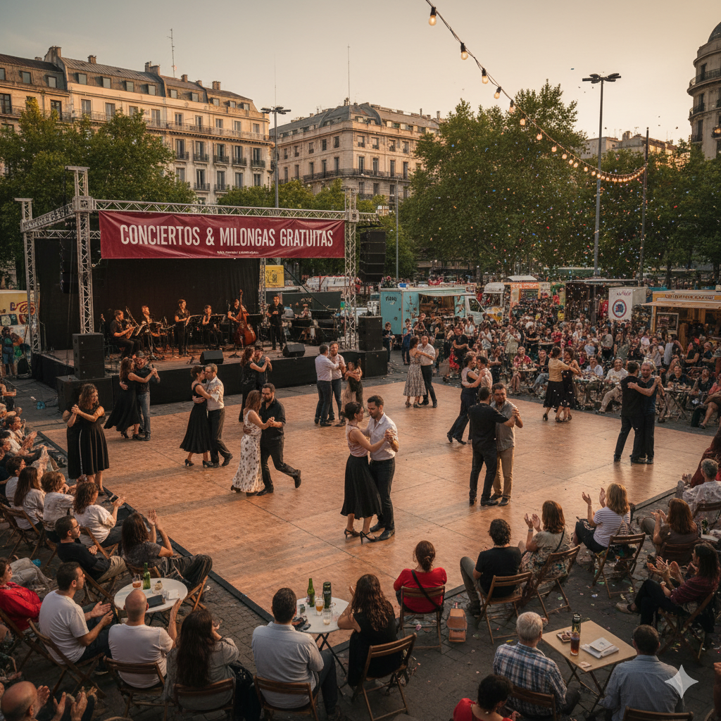 Free Concerts & Milongas