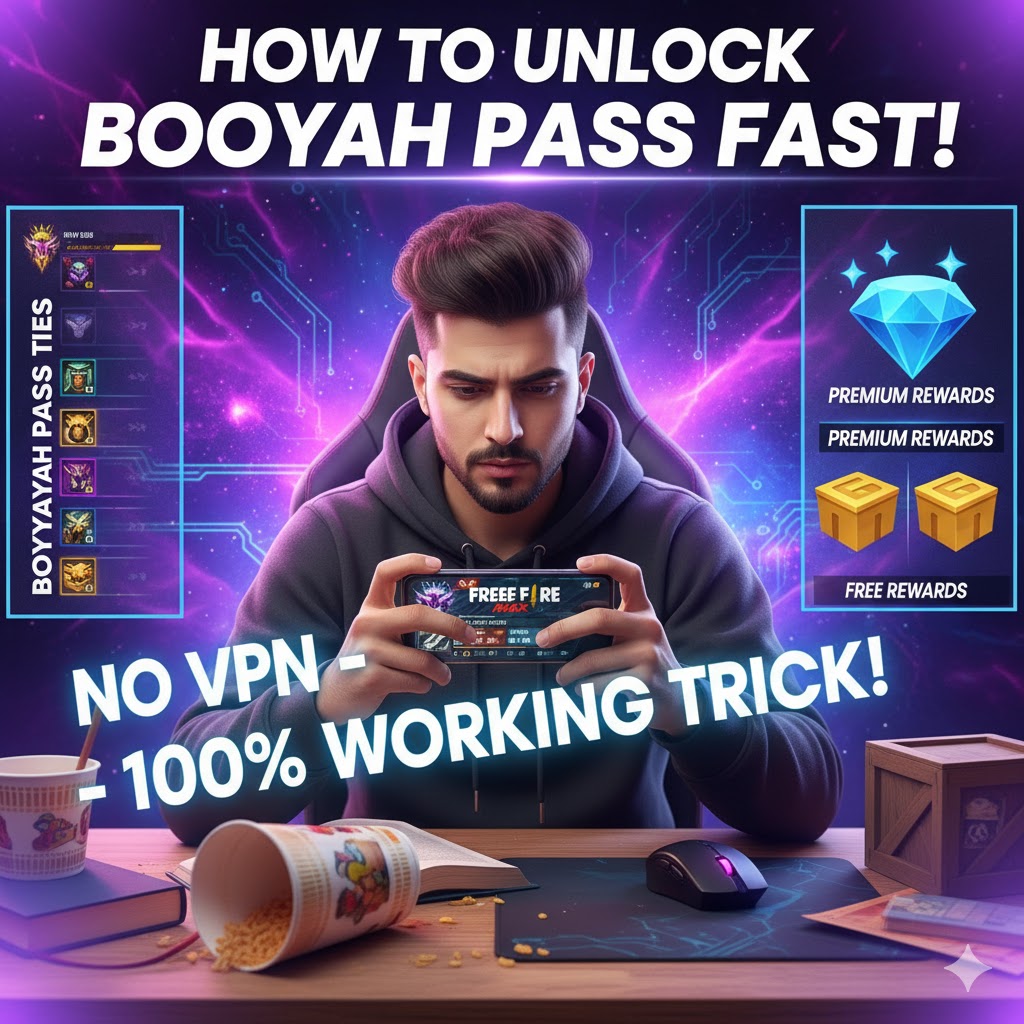 Free Fire Max Booyah Pass November 2025 How to Unlock Full Rewards