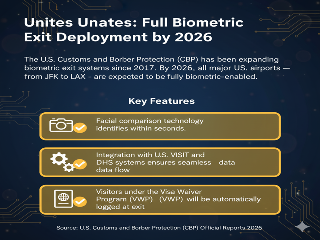 Full Biometric Exit Deployment by 2026