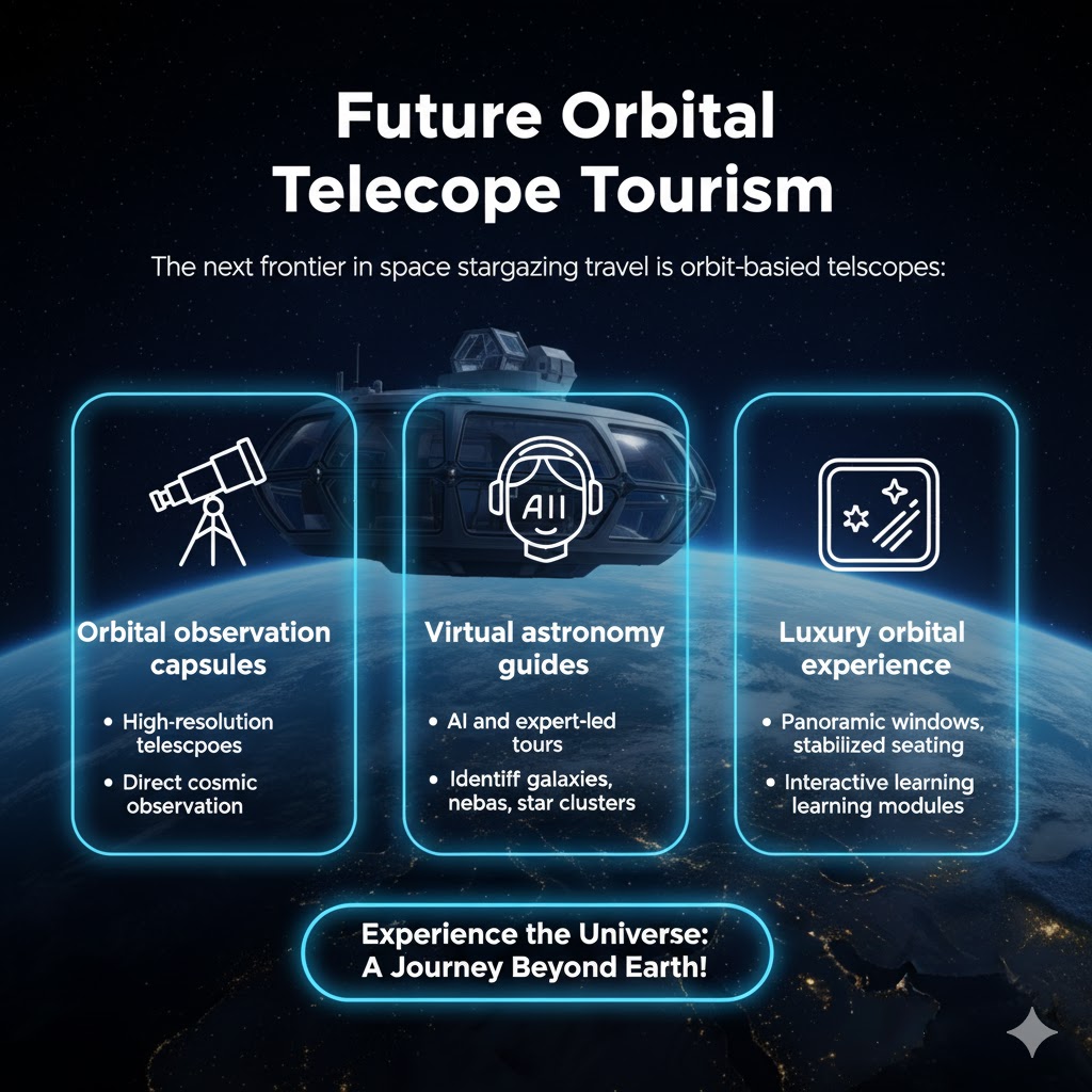 Future Orbital Telescope Tourism