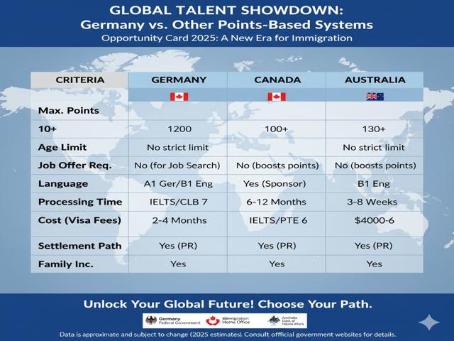 Germany vs Other Points-Based Systems
