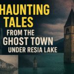 Ghost Town Under Resia Lake