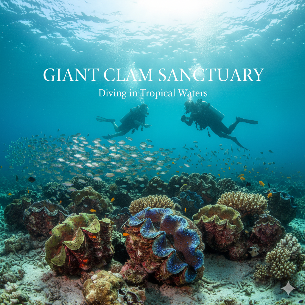 Camiguin giant clam sanctuary snorkeling