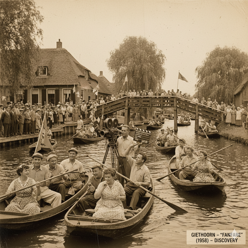 Giethoorn Dutch movie Fanfare by Bert Haanstra