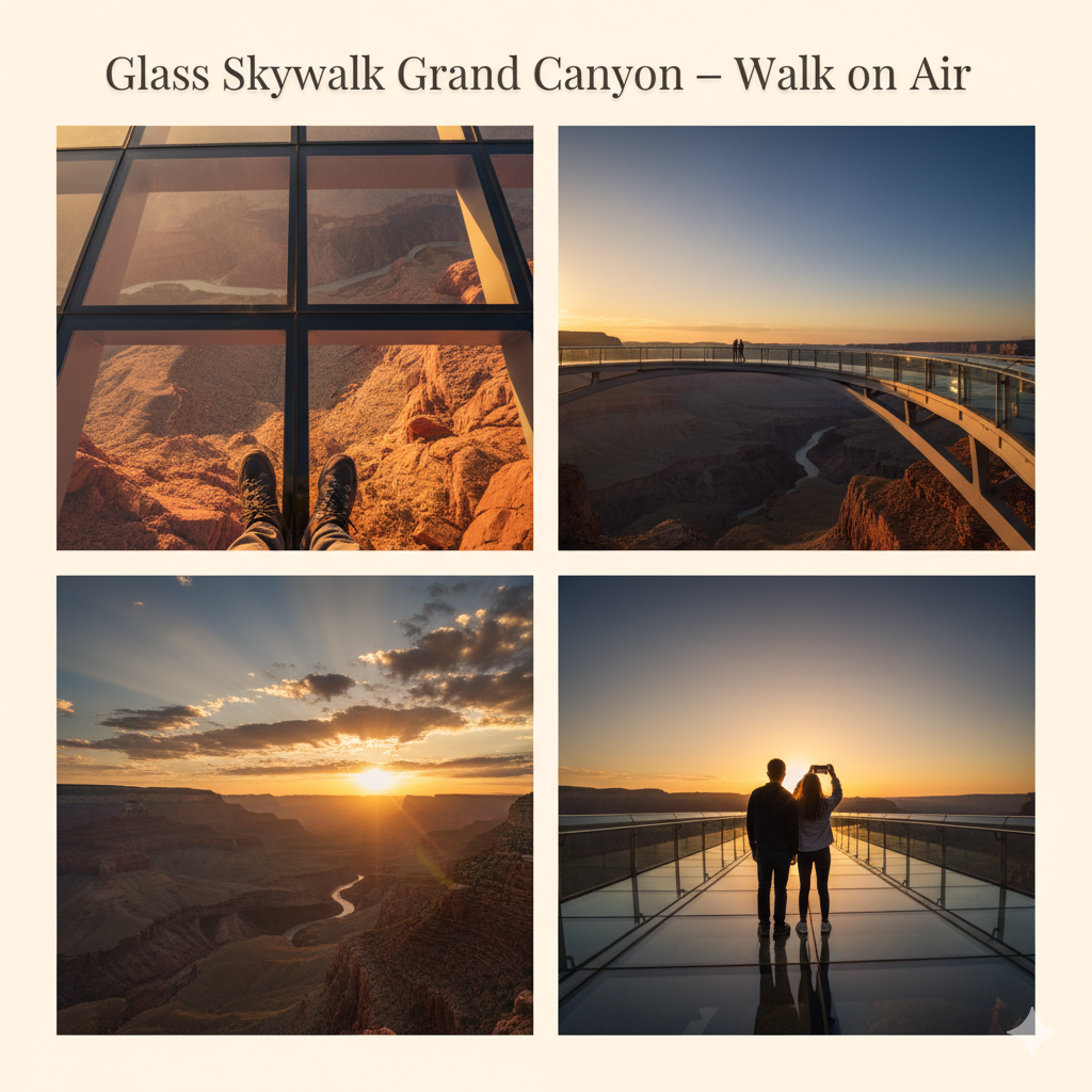 Glass Skywalk Grand Canyon – Walk on Air
