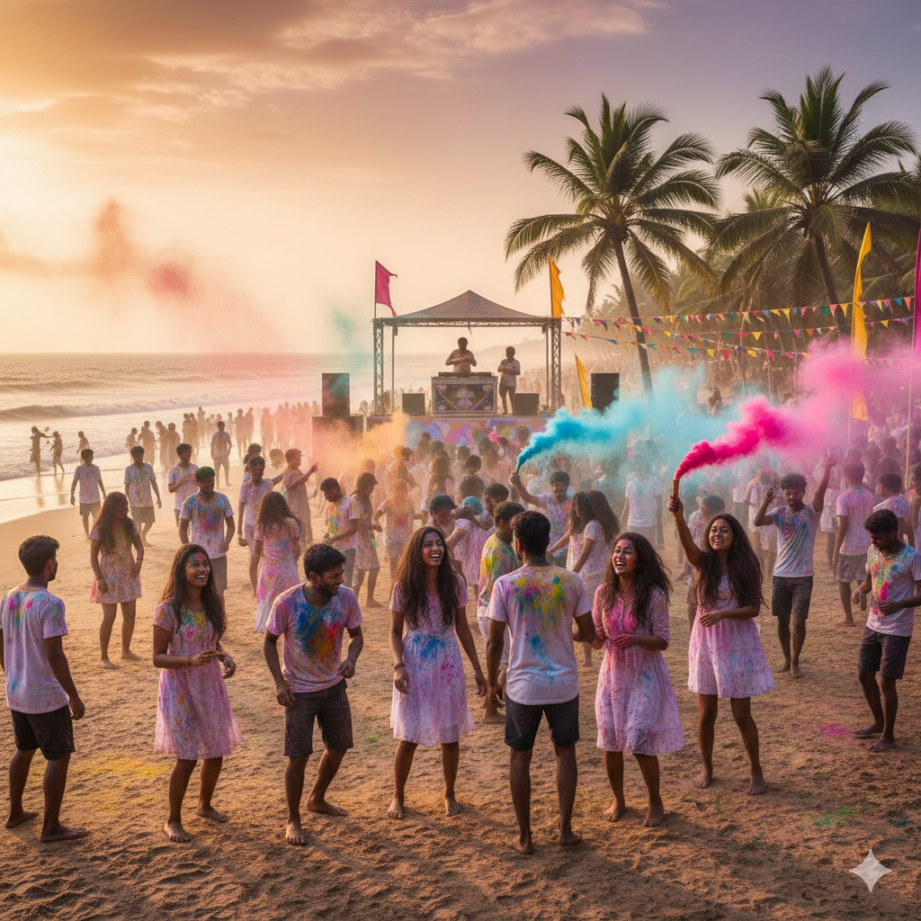 Goa – Coastal Colors and Parties
