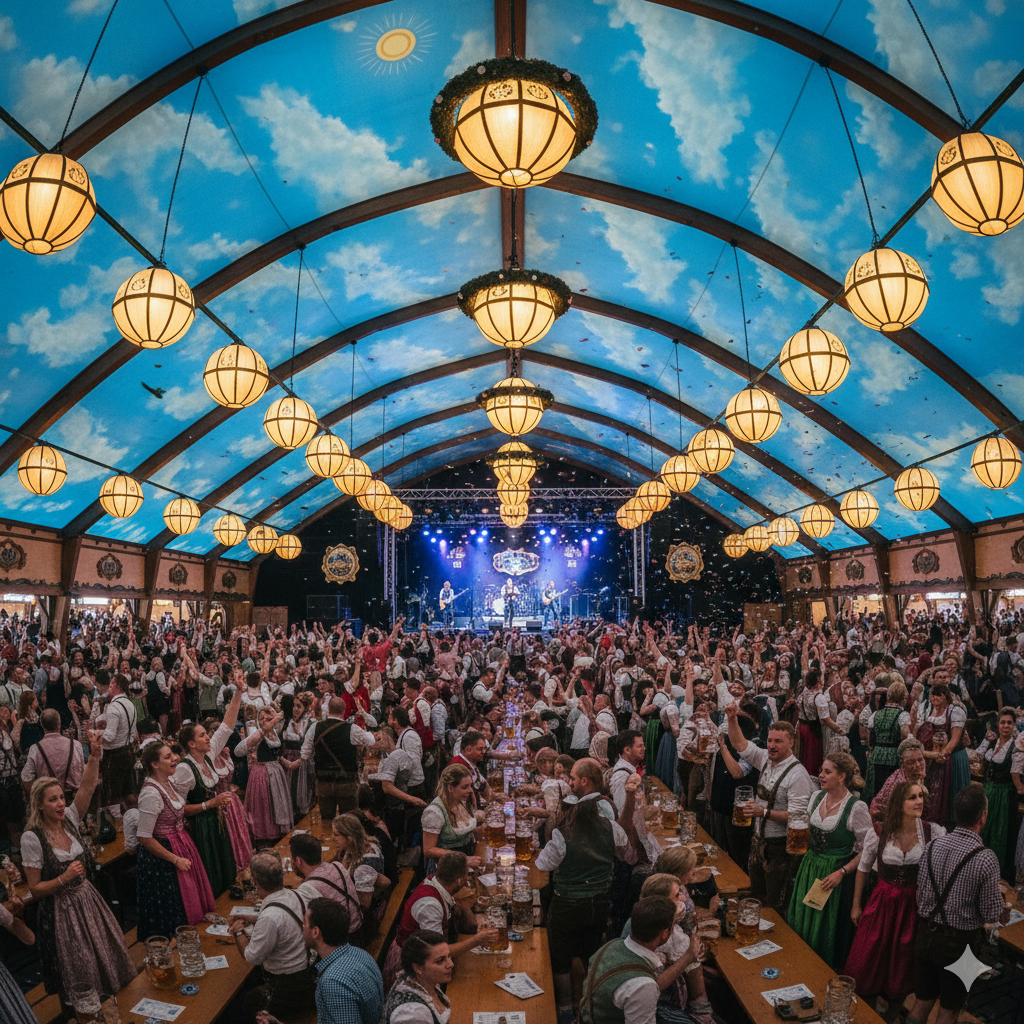 Hacker-Festzelt - Oktoberfest Munich guide