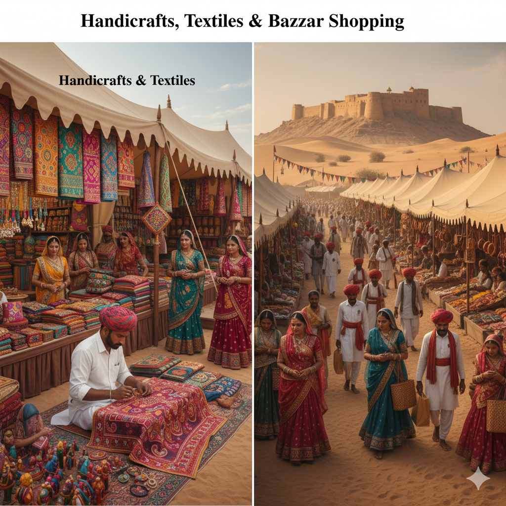 Handicrafts, Textiles & Bazaar Shopping at Pushkar Camel Fair 2026