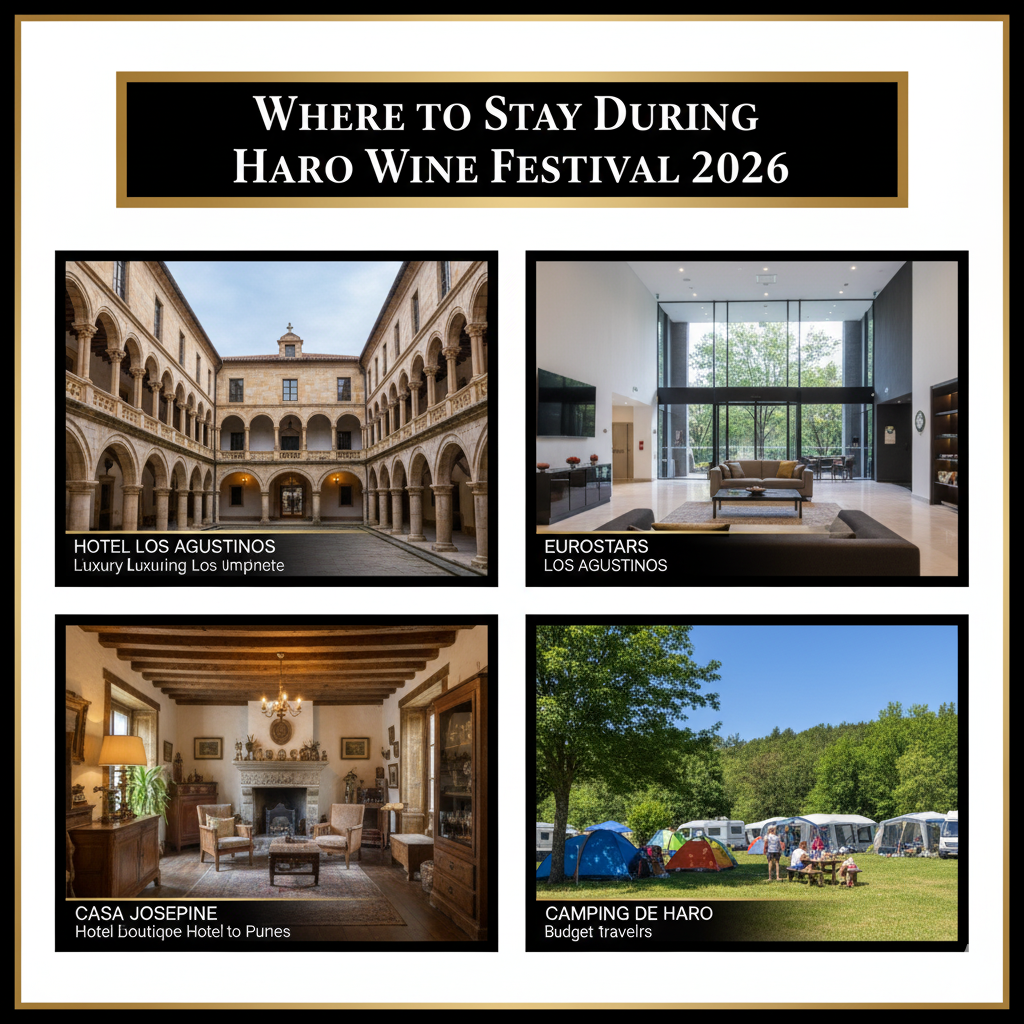 Haro Wine Festival, from luxury to rustic and budget-friendly
