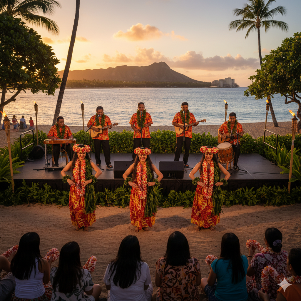Hawaiian Music & Hula Performances