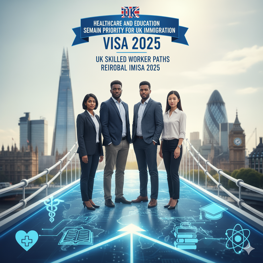 UK Skilled Worker Visa healthcare teachers 2025