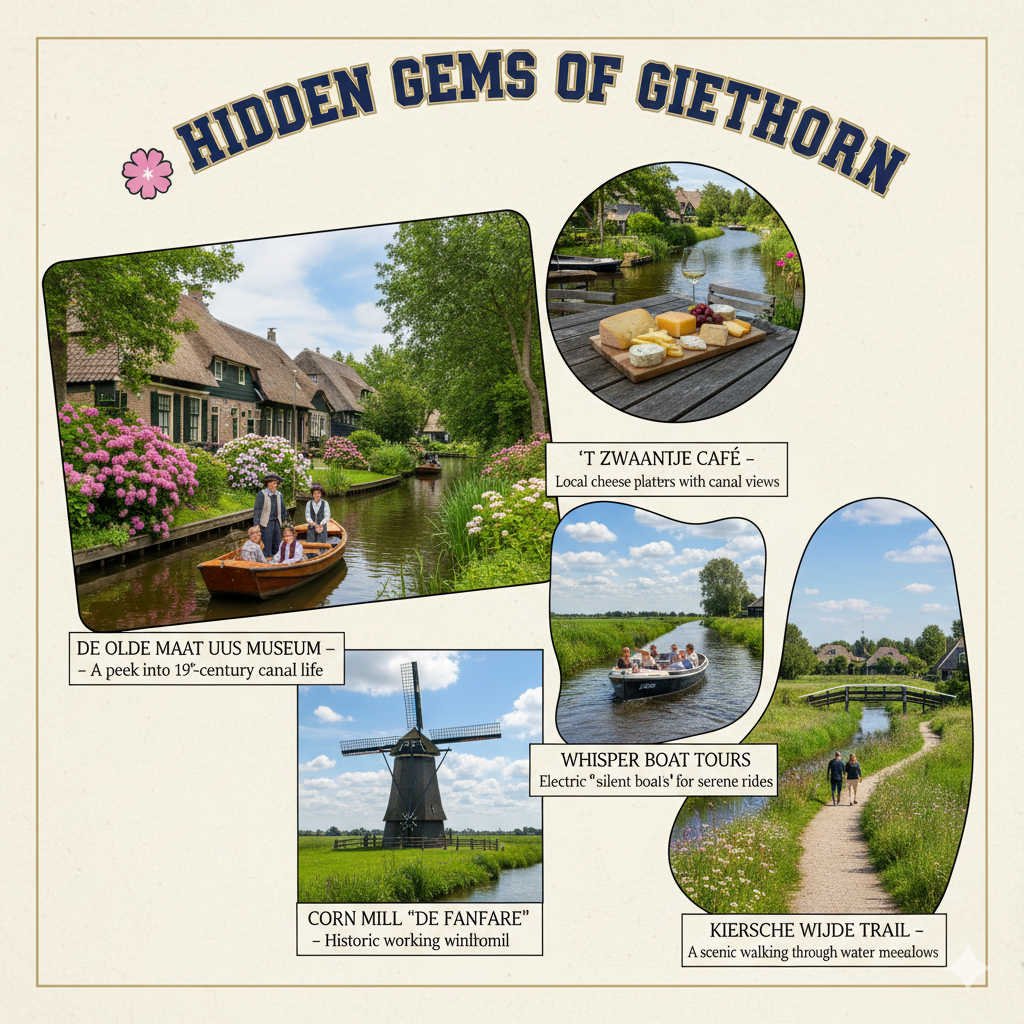 Hidden Gems of Giethoorn - Kiersche Wijde Trail, Whisper Boat Tours