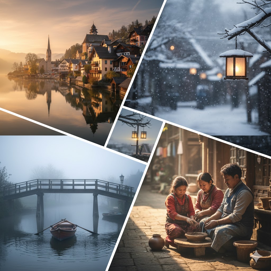 Hidden Villages Frozen in Time