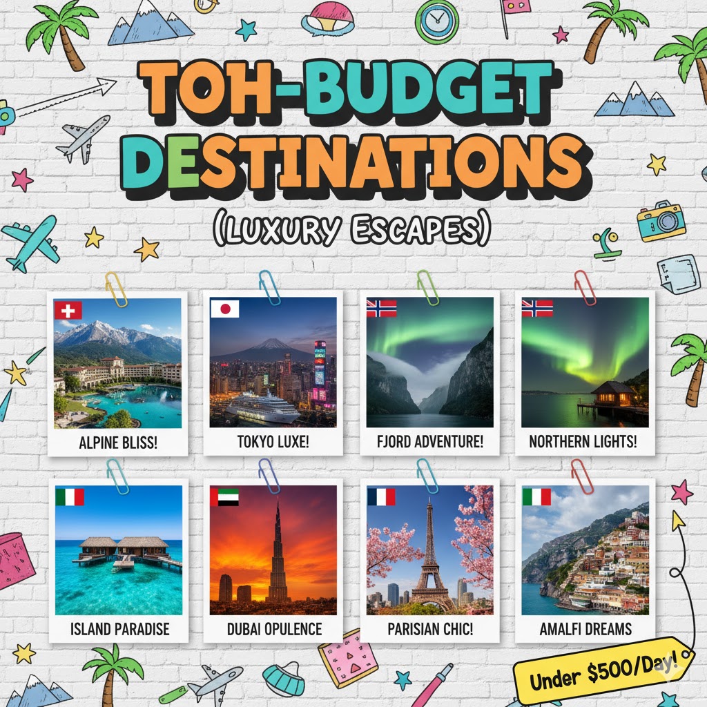High-Budget Destinations (Luxury Escapes)