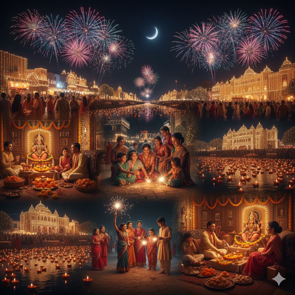 How Indians Celebrate Diwali