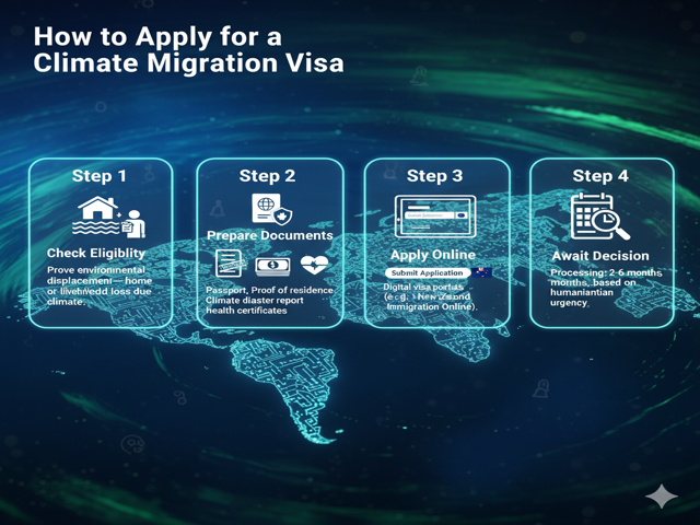 How to Apply for Climate Migration Visa 2025-2026