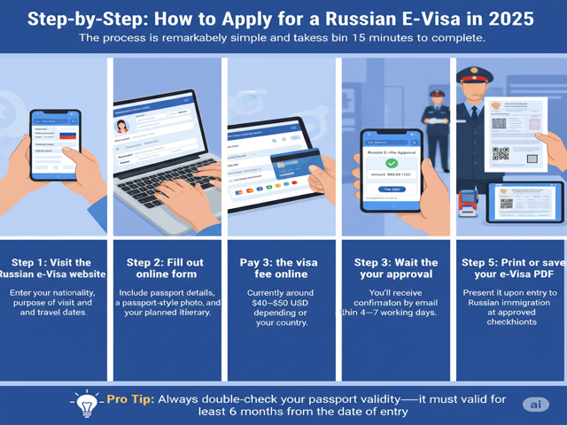 How to Apply for a Russian E-Visa in 2025