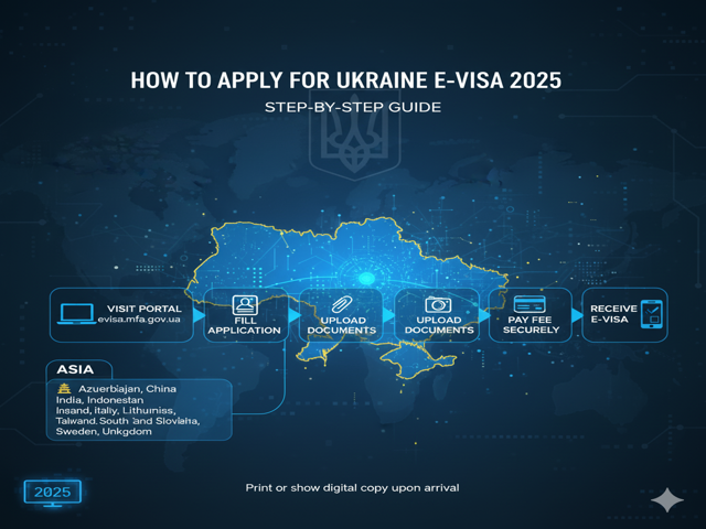 How to Apply for the Ukraine E-Visa 2025