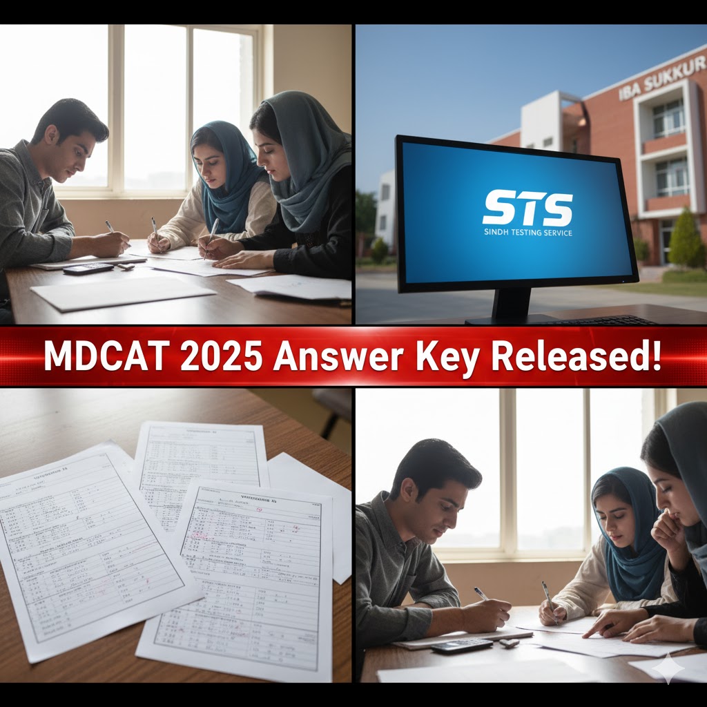 How to Check MDCAT result 2025 Answer Key